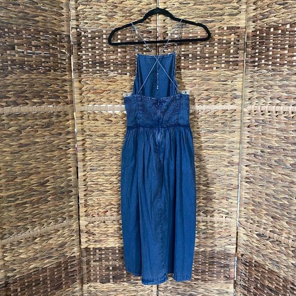 Lucky Brand Schiffly Bib Dress - Picture 5 of 8